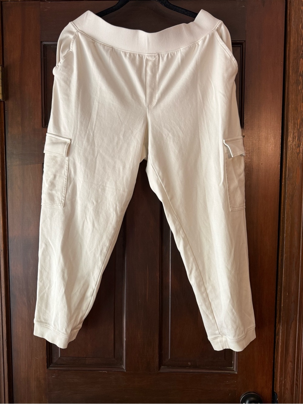Haven Well Within Women's White Cargo Jogger Pants